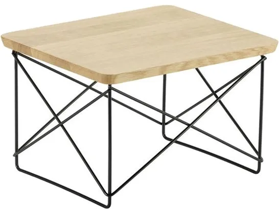 Vitra Occasional LTR Bedside Table Oak/Black